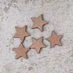 Aplique Estrela Pequena MDF 3mm