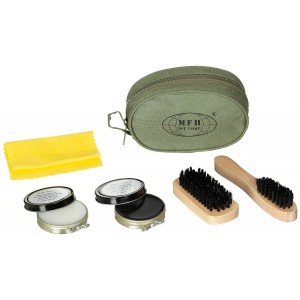 KIT DE ENGRAXAR BOLSA VERDE MFH