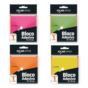 Bloco Adesivo 76 x 76cm 100 fls Jocar Office