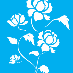 Stencil OPA 15 x 20 Ref. 1317-Peonia