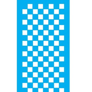 Stencil OPA1977 Xadrez 7 x 15