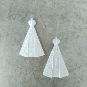 Aplique Resina Nossa Senhora c/ 2 unid Mod.709