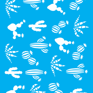 Stencil OPA 2966 -Estamparia Cactos -20 x 25