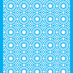 Stencil OPA 2978-Estamparia vitral II -20 x 25
