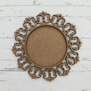 Aplique Placa Arabesco com aro 16cm Mod.02