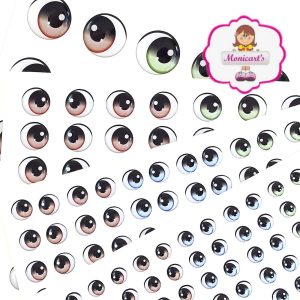 Olhos Resinados 346 Monicarts