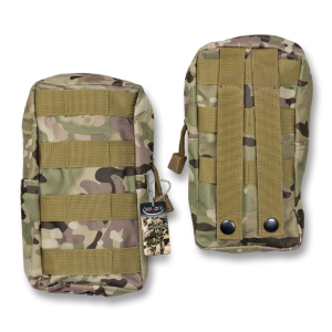 BOLSA COM PRESILHAS CAMUFLADA SISTEMA MOLLE BARBARIC