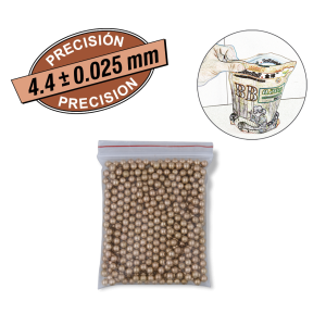 500 BBS/BOLAS EM AÇO 4.5MM GOLDEN BALL