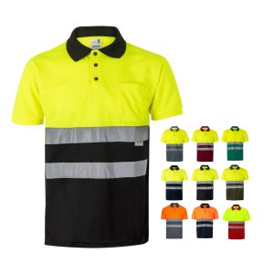 Polo bicolor bird-eye VL CUPID