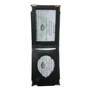 CARTEIRA PROFISSIONAL SIMPLES PRETA GNR GRAVADA | CRACHÁ + DOCUMENTO DE IDENTIFICAÇÃO