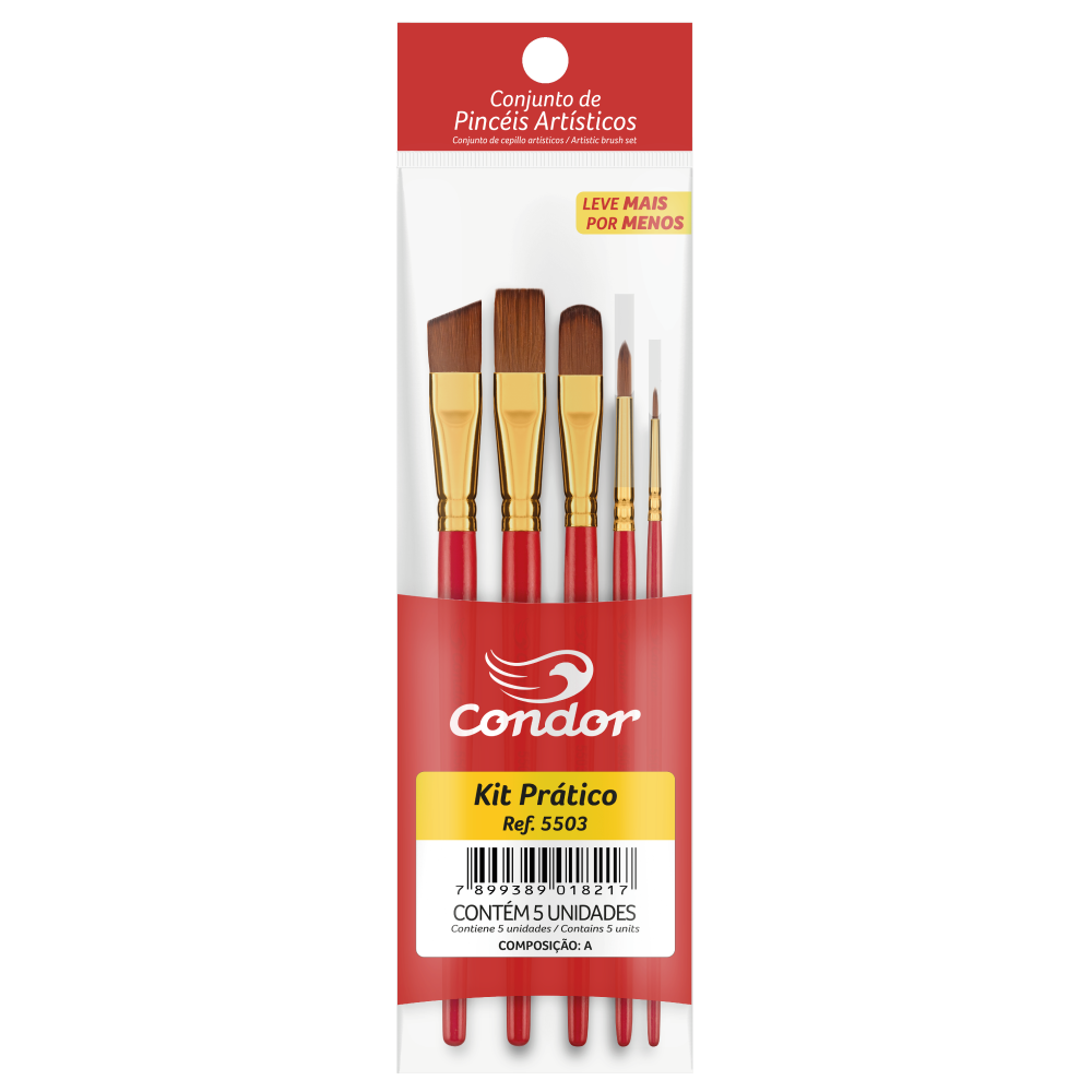 Kit Pincéis Prático Ref.5503 Condor - Image 2