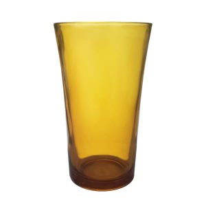 COPO VIDRO LISO AMBAR IMPORTADO