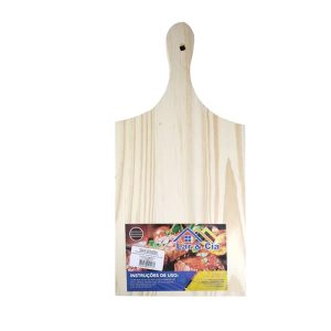 TABUA PARA CARNE RETANGULAR 19 X 40 CM LAR & AMP