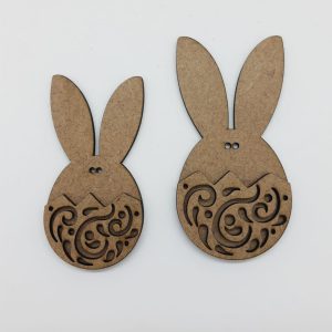 Apliques Páscoa Coelhos com Casca de Ovo Ref. 62044