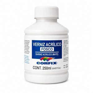 Verniz Acrílico Fosco 250ml Corfix