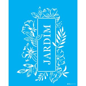 Stencil OPA 3573 Palavras Jardim 20 x 25