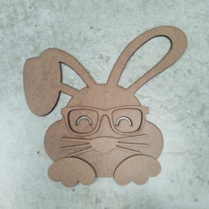 Aplique Rosto Coelho de Páscoa