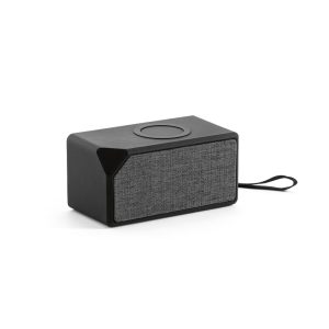 Coluna de som portátil em ABS com carregamento wireless GRUBBS