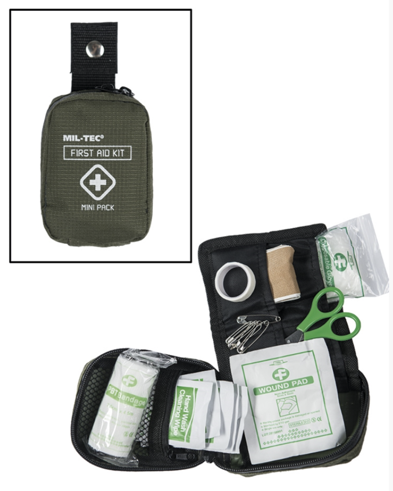 KIT PRIMEIROS SOCORROS MINI PACK VERDE MIL-TEC - Image 2