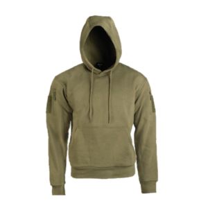 SWEAT TACTICAL HOODIE RANGER GREEN MIL-TEC
