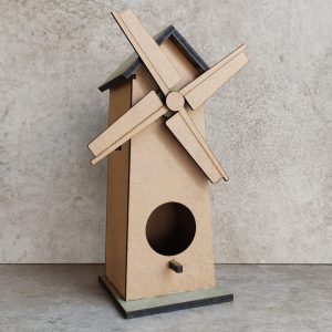 Casinha Passarinho Moinho MDF
