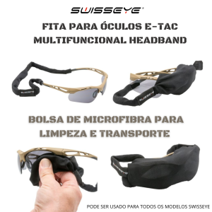 FITA PARA ÓCULOS E-TAC MULTIFUNCTIONAL HEADBAND
