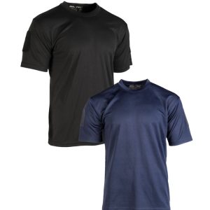 T-SHIRT TÁTICA SECAGEM RÁPIDA/TACTICAL QUICK DRY MIL-TEC
