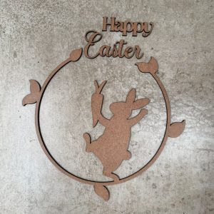 Arco Arabescos Coelho Happy Easter