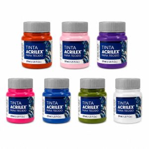 Tinta para Tecido Fosca 37ml  Acrilex