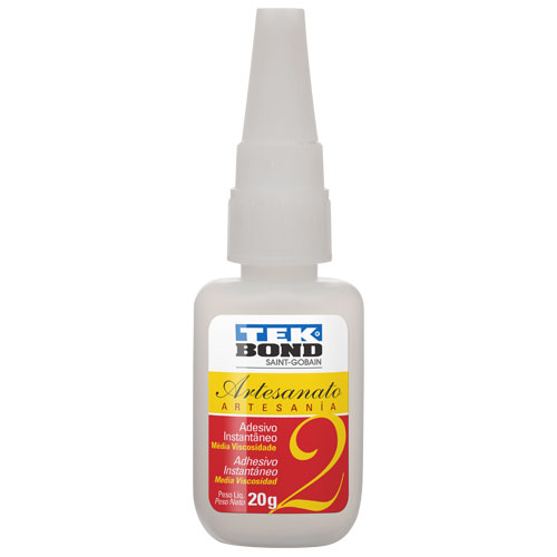 Adesivo Instantâneo Artesanato 2 – 20g Tekbond