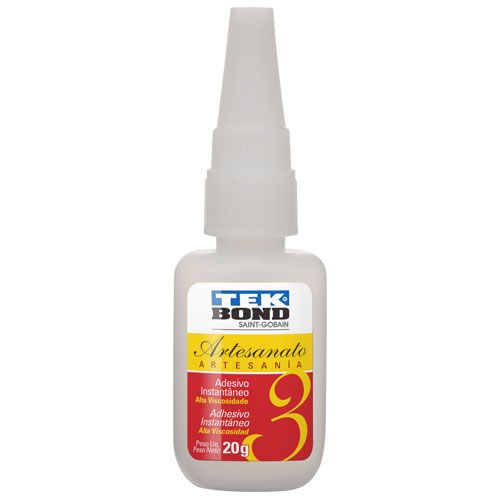 Adesivo Instantâneo Artesanato 3 20g Tekbon1