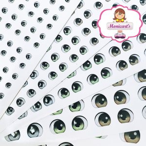 Olhos Resinados 346B Monicarts
