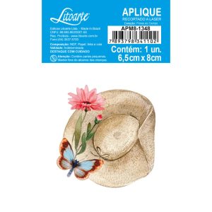 Aplique em Papel e MDF- APM8-1348 Coleção Flores do Campo