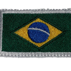 BANDEIRA BORDADA BRASIL