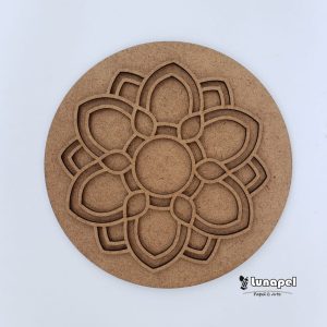 Mandala c/ Base 22cm – Mod. 03