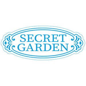 Carimbo Litoarte – CAL-005 Rótulo Secret Garden