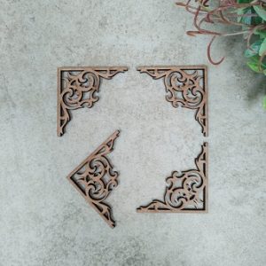 Aplique Cantoneira Mod 1 MDF