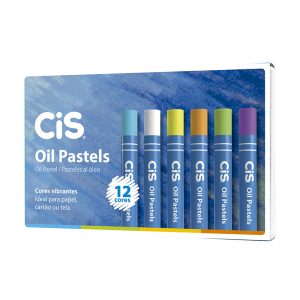 Giz Pastel Oleoso Cis 12 cores