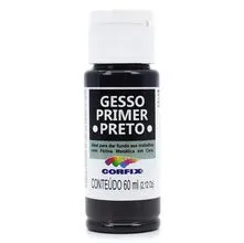 Gesso Primer Preto 60ml Corfix