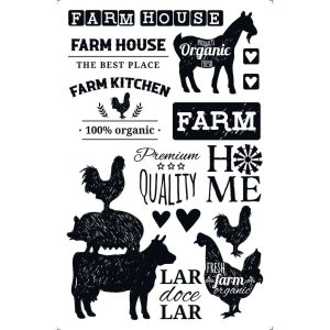 Transfer de Imagem Small – TIS-079- Farm House
